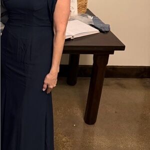 JJ's House Elegant Navy Blue Wedding Dress